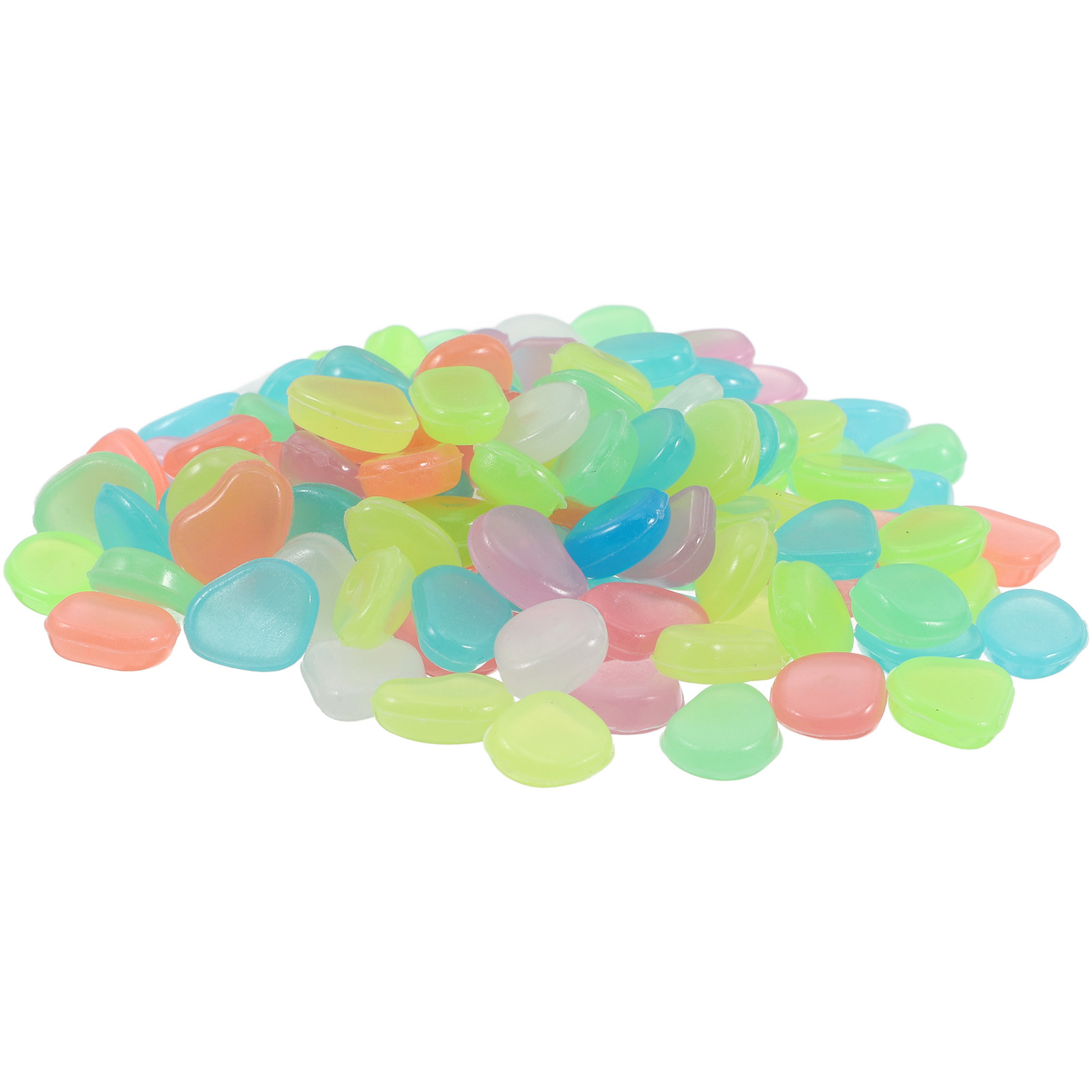 Fish Tank Gravel - 400 piezas de guijarros que brillan