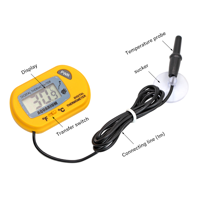 Termómetro para Pecera, Termóm - Fish Tank Heater reseña y precio