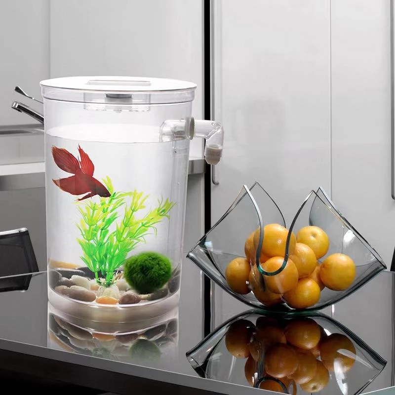 Tanque de peces de escritorio  - Aquarium Fish Betta reseña y precio