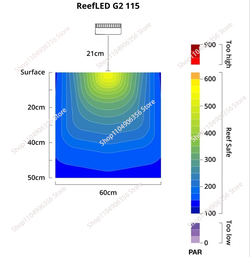 Nueva Lámpara LED de 60w para  - Aquarium Light reseña y precio