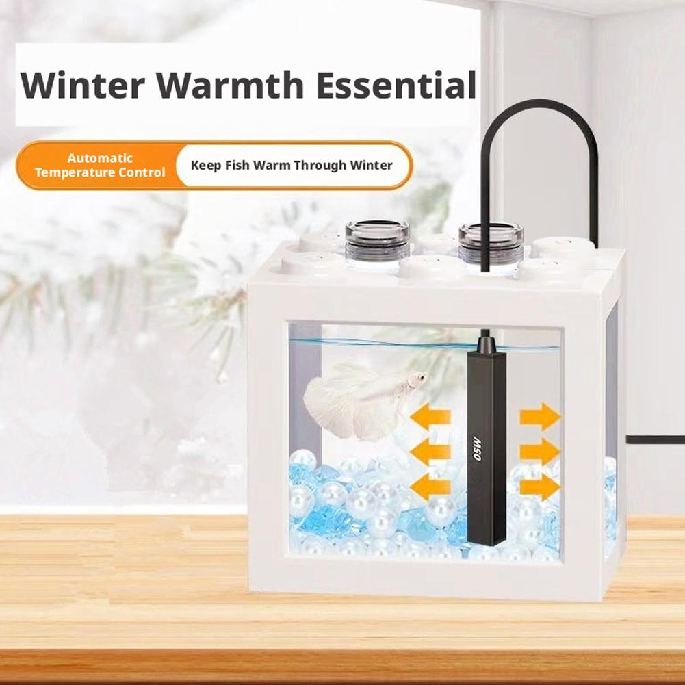 Calentador de acuario mini USB - Aquarium Fish Betta reseña y precio