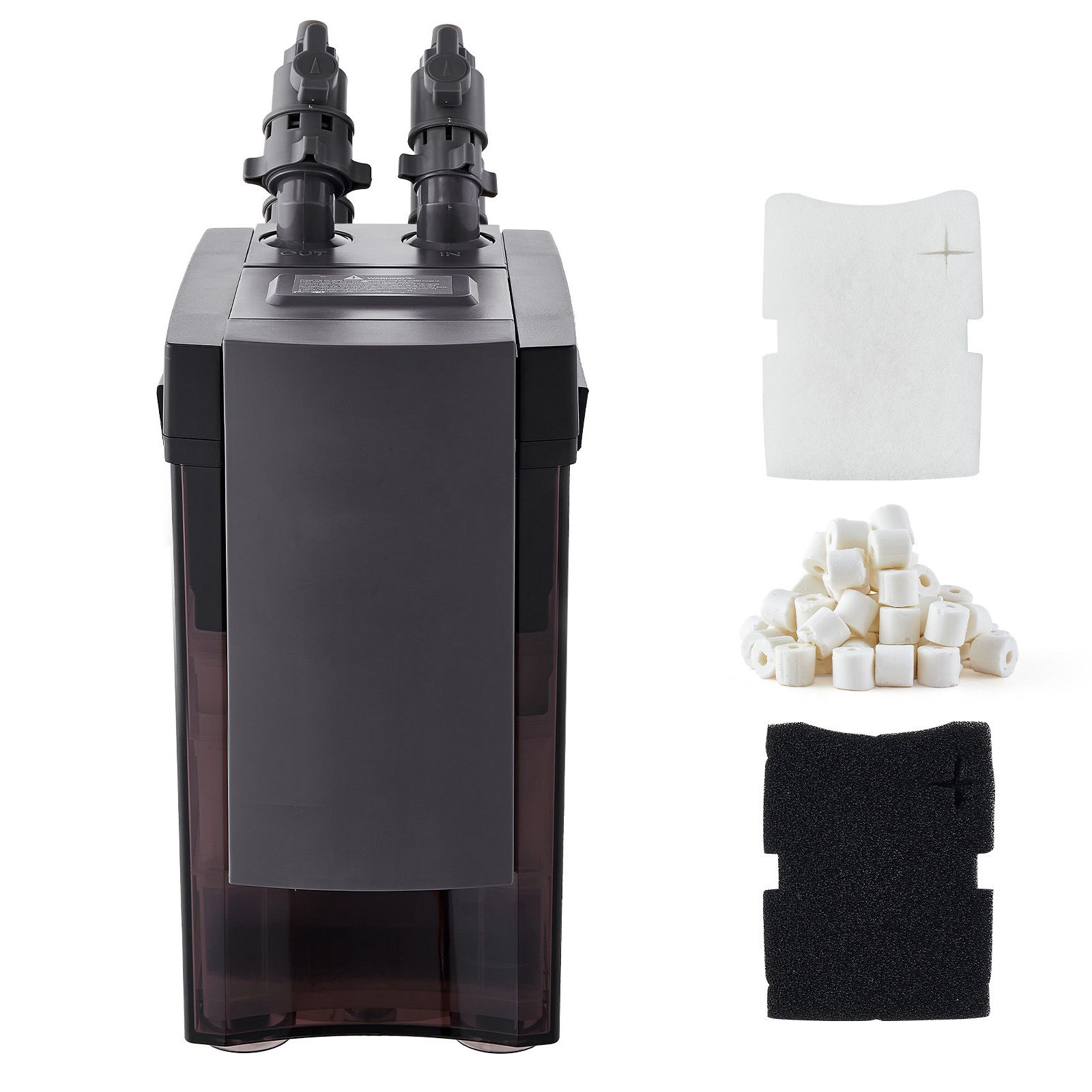Filtro de Canister 396GPH, Fil - Aquarium Pump reseña y precio