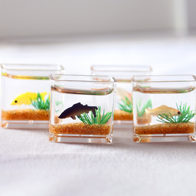Adorno para el hogar, casa de  - Fish Aquarium Home reseña y precio