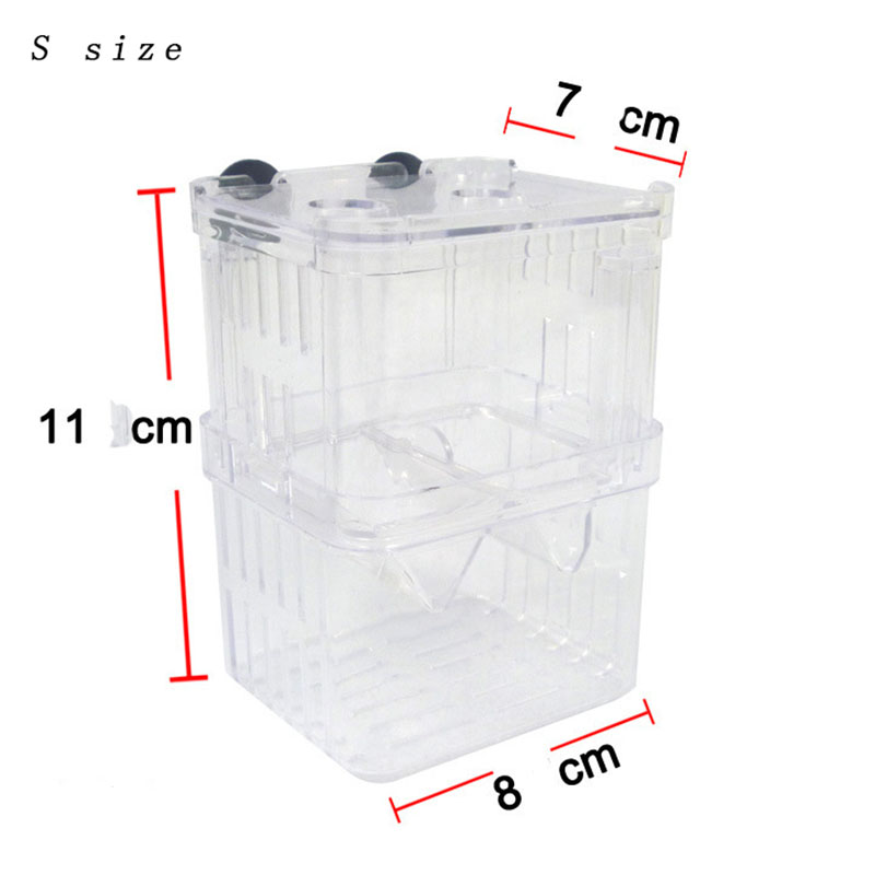 Caja de aislamiento para cría  - Betta Fish Tank reseña y precio