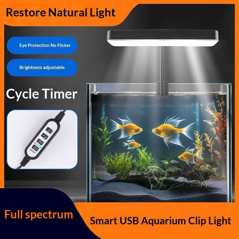 Luz LED de espectro completo p - Aquarium Plants reseña y precio